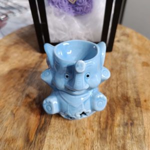 mini bruleur éléphant bleu